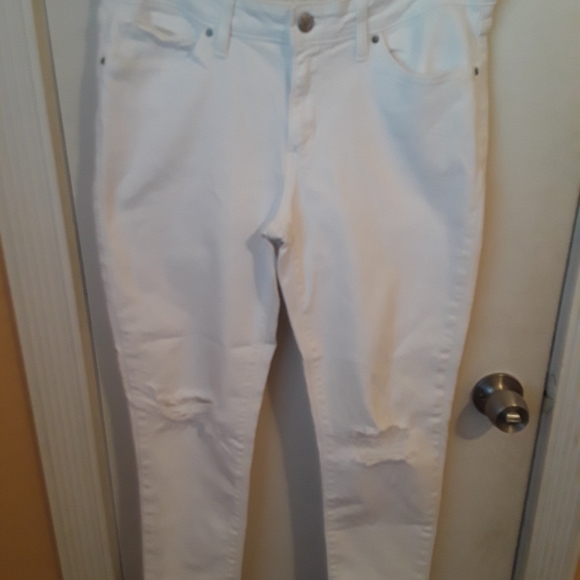 Levis 711 white jeans - Picture 2 of 16